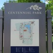 This Centennial Park Map helped us decide which things we wanted to do during our brief visit. photo by Jenn at TheFunTimesGuide.com