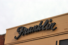 Franklin Cinema sign downtown Franklin, TN.