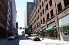 Looking west past Printers Alley.