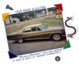This beauty was the 1969 Buick Electra that my dad got for cheap from someone in town.