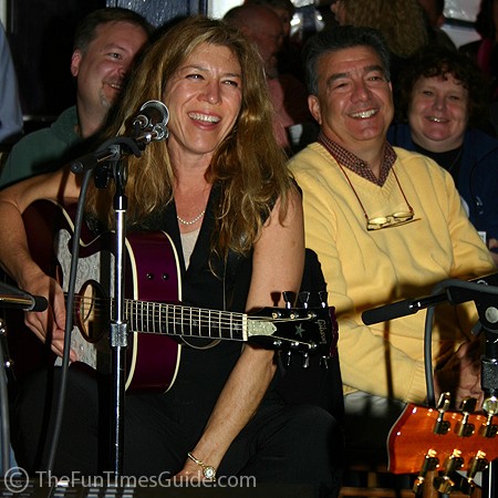 Ashley Cleveland at the Bluebird Cafe in Nashville.