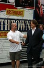 Cameron Crowe stepping off the Elizabethtown movie bus.