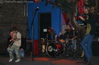 A future guitarist, Derek, playing Scott Holt's guitar at BB King's in Nashville, Tennessee.