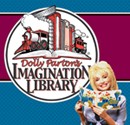 Dolly Parton's 'Imagination Library' book distribution program.