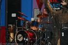 Drummer Marshall Weaver playing with Scott Holt's band at BB King's.
