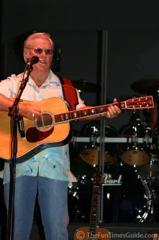 George Jones at the Williamson County Fair in Tennessee.