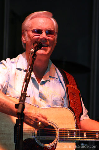 George Jones at the Williamson County Fair.