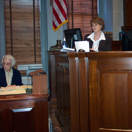 Working in the Chamber where session takes place.