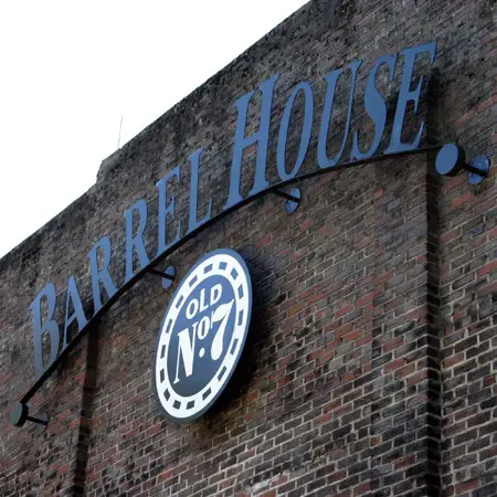 The Jack Daniel's barrel house in Lynchburg, Tennessee. Photo Ã‚Â©2004 Jim & Lynnette's Fun Times Guide //thefuntimesguide.com