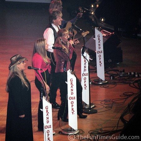 Jamie O'Neal at the Grand Ole Opry in Nashville.