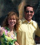 Jeannie and John at the 2005 Kentucky Derby.
