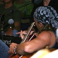 Energetic and very popular songwriter, Jeffrey Steele at the Bluebird Cafe in Nashville, Tennessee.