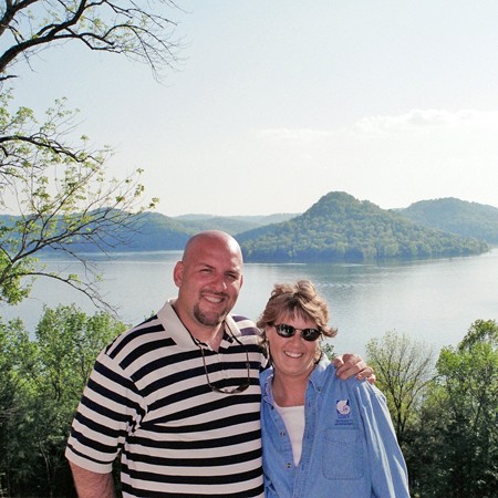 What a view from this house on the lake in Center Hill.