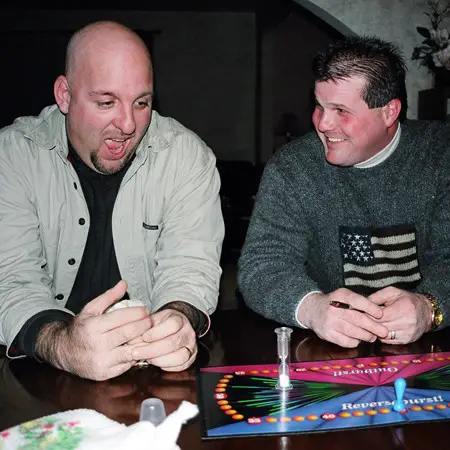 Jim and Mike playing outburst.