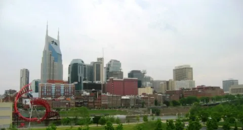 Here's a look at Nashville's beautiful skyline.