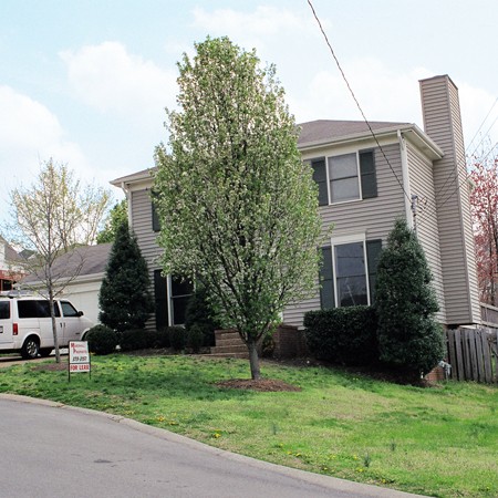 Moving into our Nashville, Tennessee house.