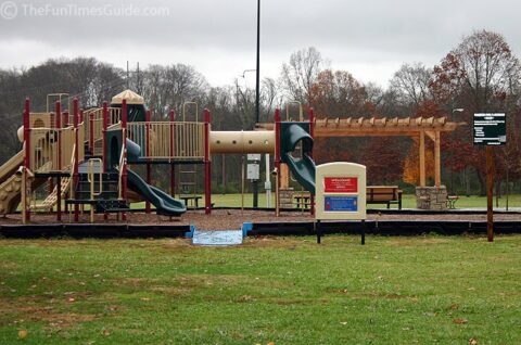 This is another huge play area for kids in Pinkerton Park - Franklin TN.