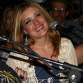 Sarah Buxton performing at the Bluebird Cafe in Nashville, Tennessee.