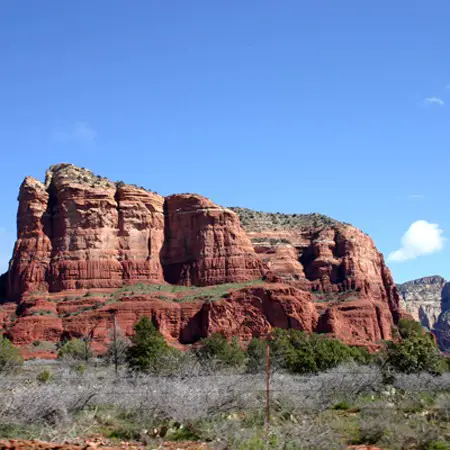 These tall rocky formations were everywhere you turned in Sedona.