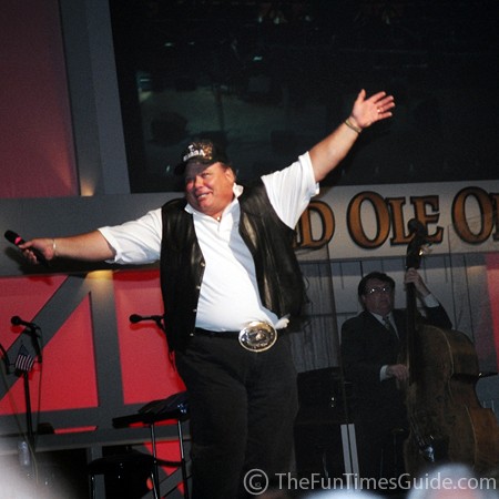 Comedian T. Bubba Bechtol performing at the Grand Ole Opry in Nashville