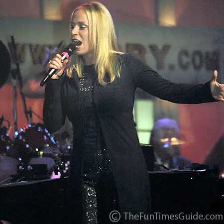 Tammy Cochran performing at the Grand Ole Opry.