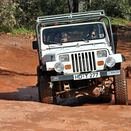 Fellow Jeepers along the Broken Arrow Trail in Sedona Arizona.